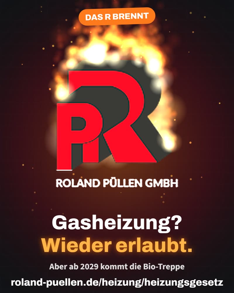 Gasheizung? Wieder erlaubt.