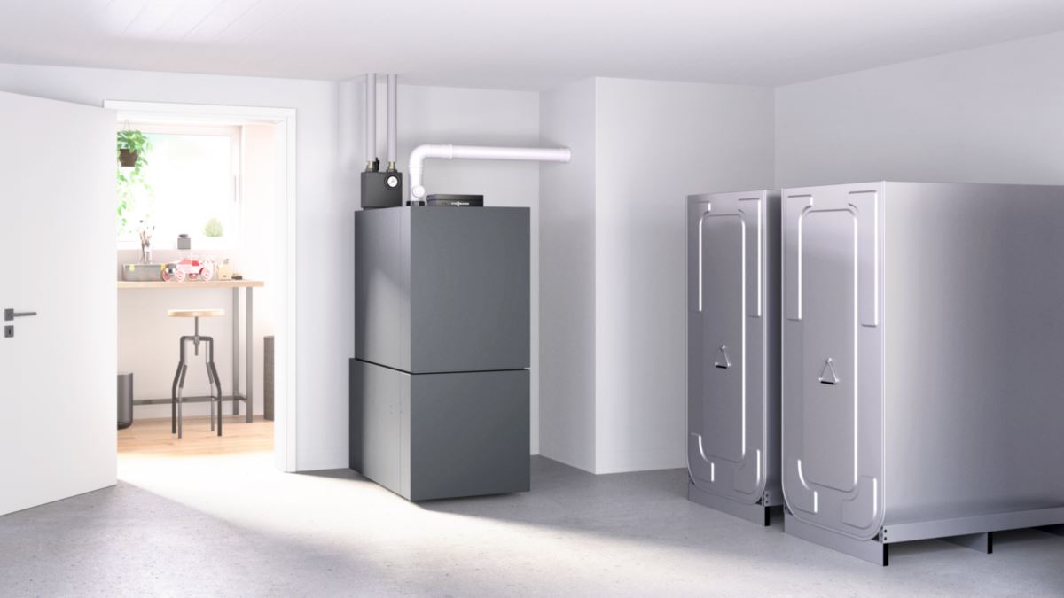 Öl-Brennwertkessel Viessmann Vitoladens 300-C (Bild: Viessmann)